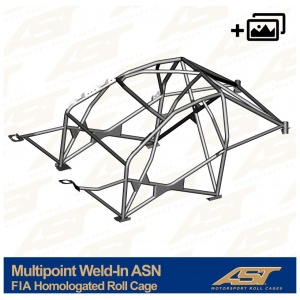 Multipoint E92 Coupé ASN FIA rolkooi van AST Roll Cages voor de BMW 3-Serie E92 Coupé