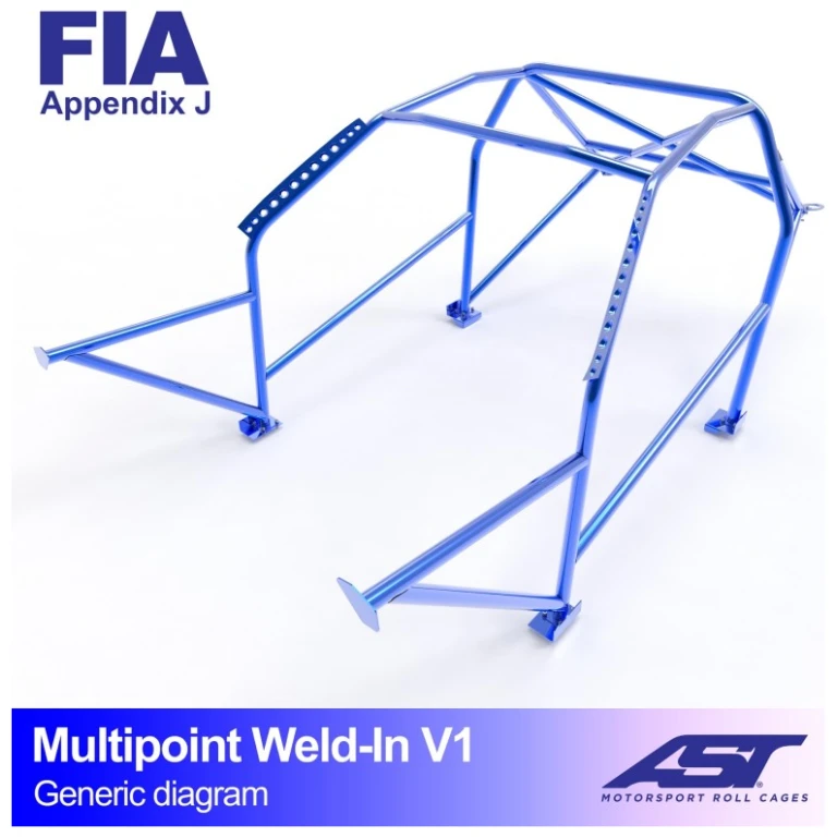 Multipoint Rolkooi Almera V1 voor de Nissan Almera N15 3-deurs Hatchback
