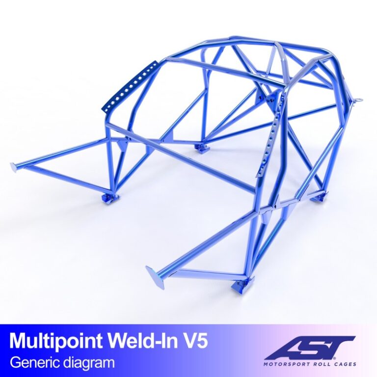 AST Multipoint S15 Coupé V5 volledige rolkooi met complete balkenset voor de Nissan Silvia S15