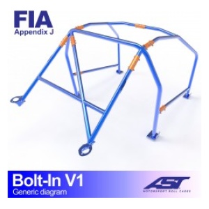 AST Bolt-in Rolkooi BMW E36 Coupé V1 - FIA rolkooi 45mm