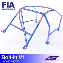 AST Bout-in Rolkooi BMW E36 Coupé V1 - FIA rolkooi 45mm