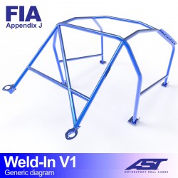 AST Inlas Rolkooi BMW E36 Sedan V1 - FIA lasrolkooi 45mm