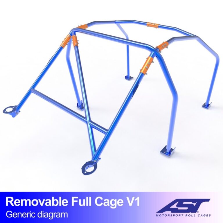 AST Uitneembare Rolkooi BMW E36 Sedan V1 - volledige rolkooi 45mm