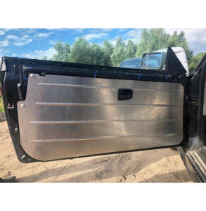 E36 Coupé deurpanelen van 1 mm aluminium, set voor de voorportieren