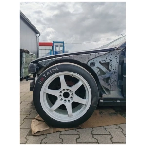 E46 chassisversteviging voorzijde van 3 mm S355-staal