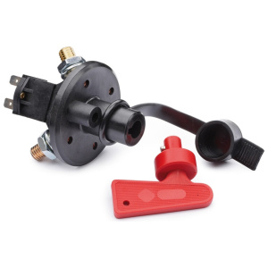 Sparco stroomonderbreker FIA 6-polig met draaihendel, hoofdschakelaar voor 6 tot 24V systemen