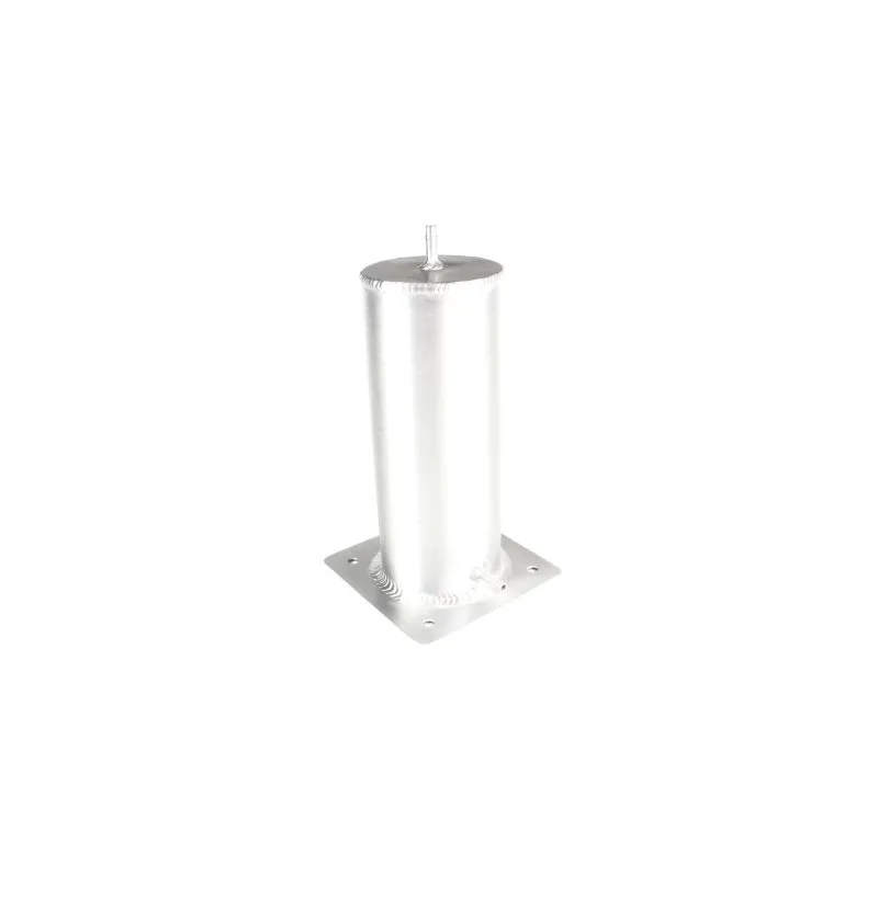 Aluminium-Kraftstofftank mit Swirl Pot für Rennsport, Rallye und Drift 8 WIG-geschweißter Swirl Pot aus Aluminium mit Montageplatte