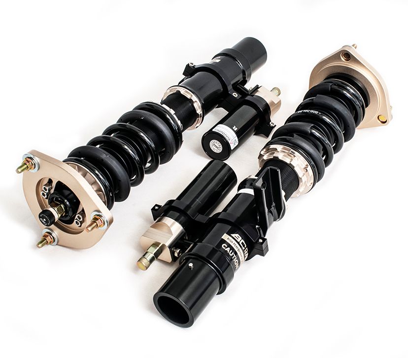 BC Racing ER schroefset Toyota Corolla AE86 met spindle (83-87) 8/6 kg/mm 1 BC Racing ER schroefset AE86 spindle met extern reservoir voor de Toyota Corolla AE86