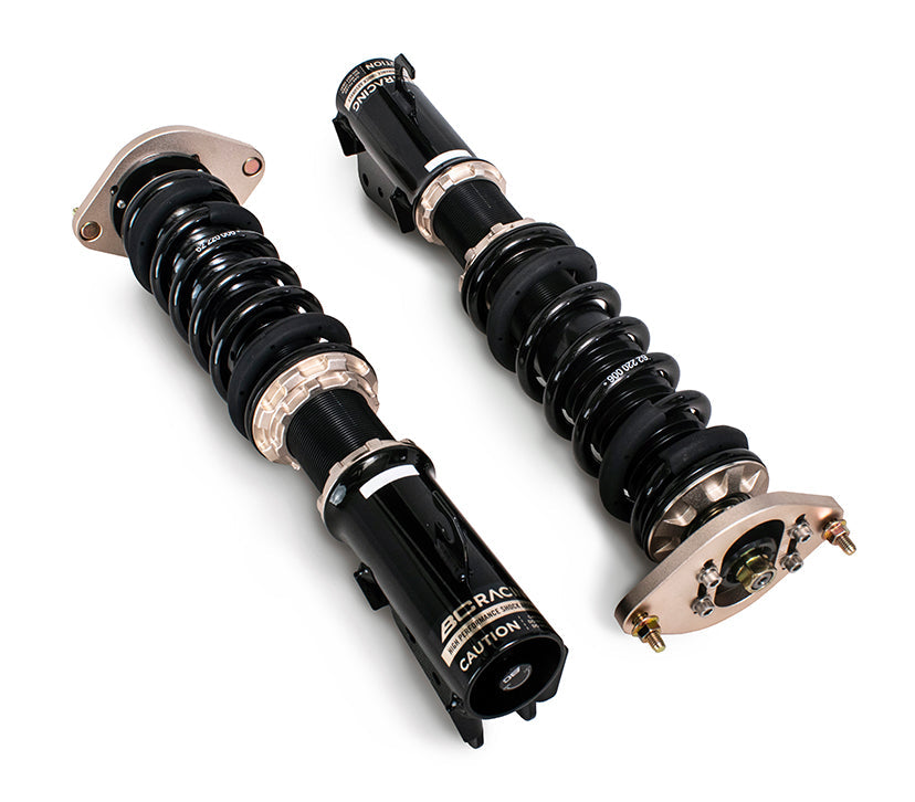 BMW E46 M3 Coupe centrale topmounts inverted (00-06) BC Racing RM schroefset 6/9 kg/mm 1 Inverted RM schroefset E46 M3 van BC Racing met centrale topmounts voor de M3 Coupe