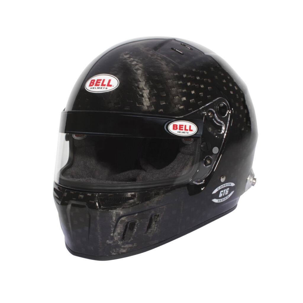 Bell GT6 Carbon full face helmet 1 Bell GT6 Carbon integraalhelm met hoogglans carbon schaal