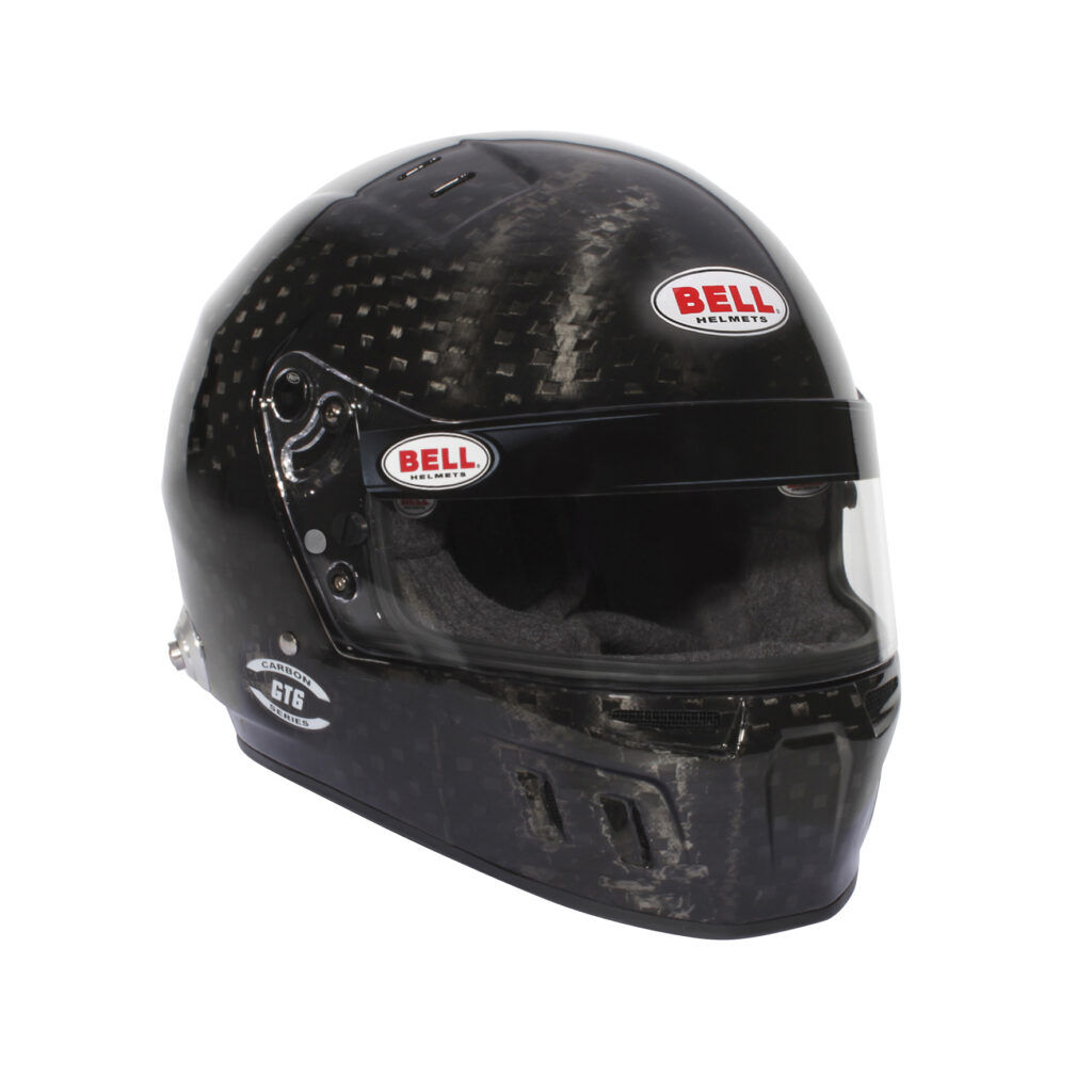 Bell GT6 Carbon full face helmet 5 Bell GT6 carbon integraalhelm schuin van voren met SmartLock vizier