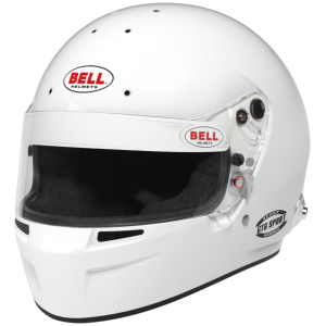 Bell GT6 Sport integraalhelm in wit, schuin vooraanzicht