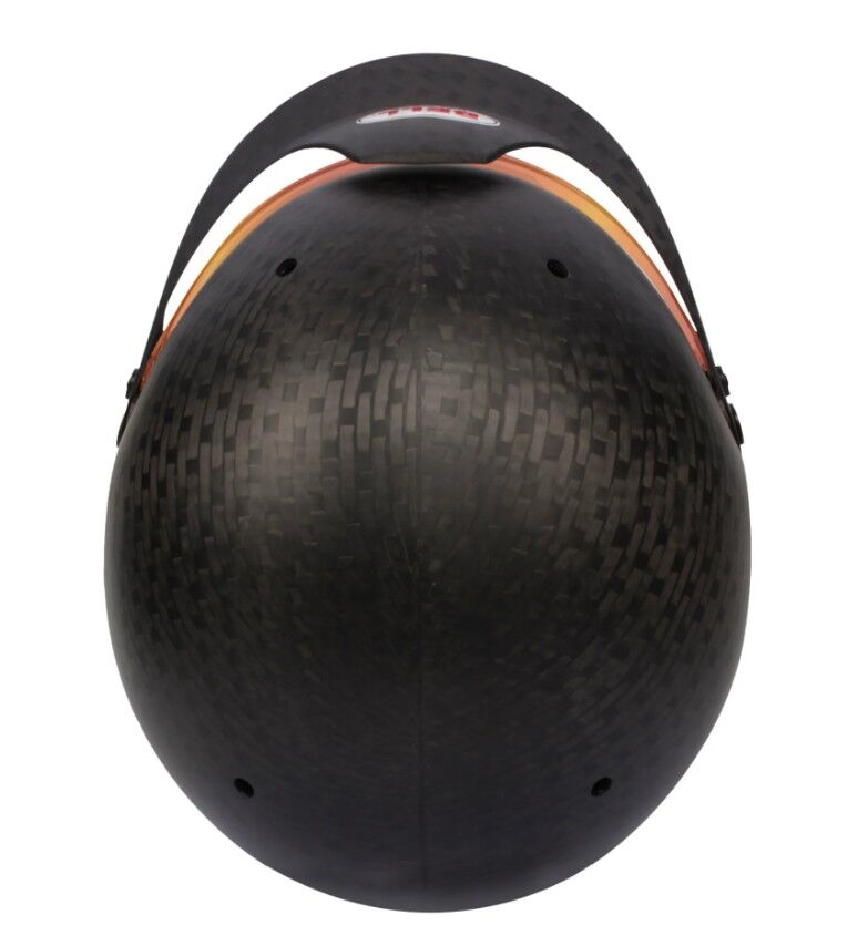 Bell HP10 Evo-II Rally WW Carbon rallyhelm 6 Detail van de afneembare carbon kinbeugel van de HP10