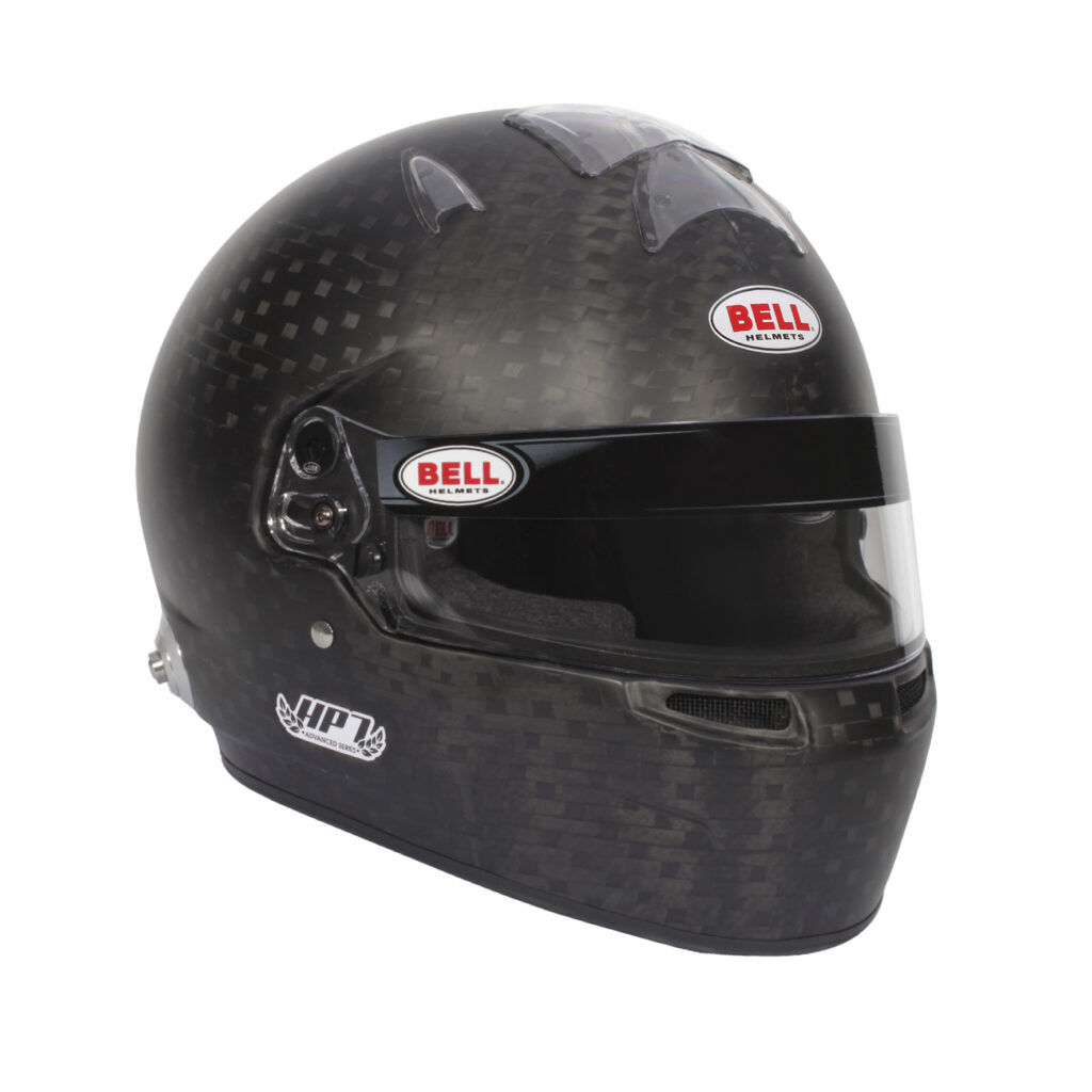 Bell HP7 EVO-IV integraalhelm 5 Achterkant van de HP7 met HANS-ankers