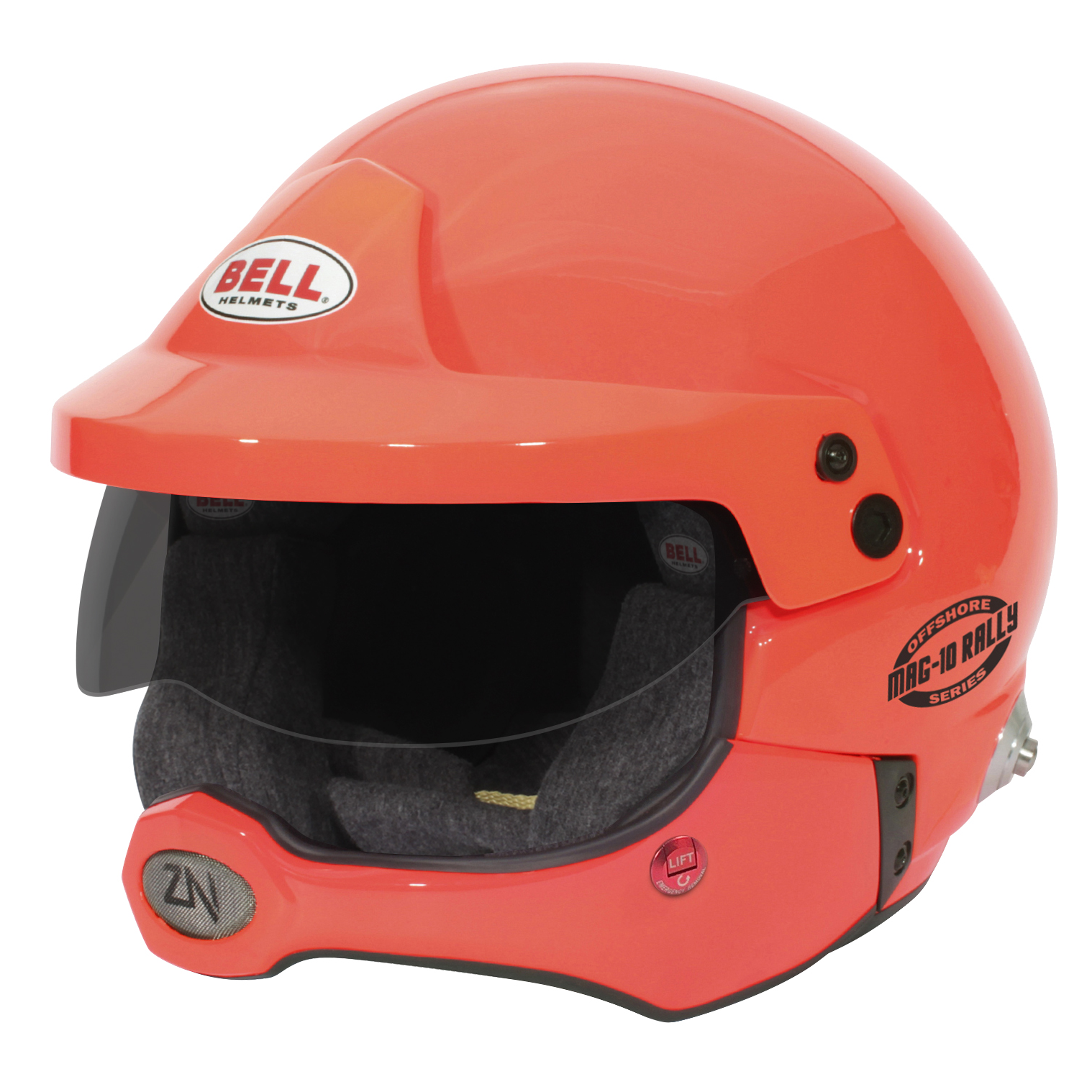 Bell MAG-10 Rally Pro Offshore casque 1 Bell MAG-10 Rally Pro Offshore helm in oranje