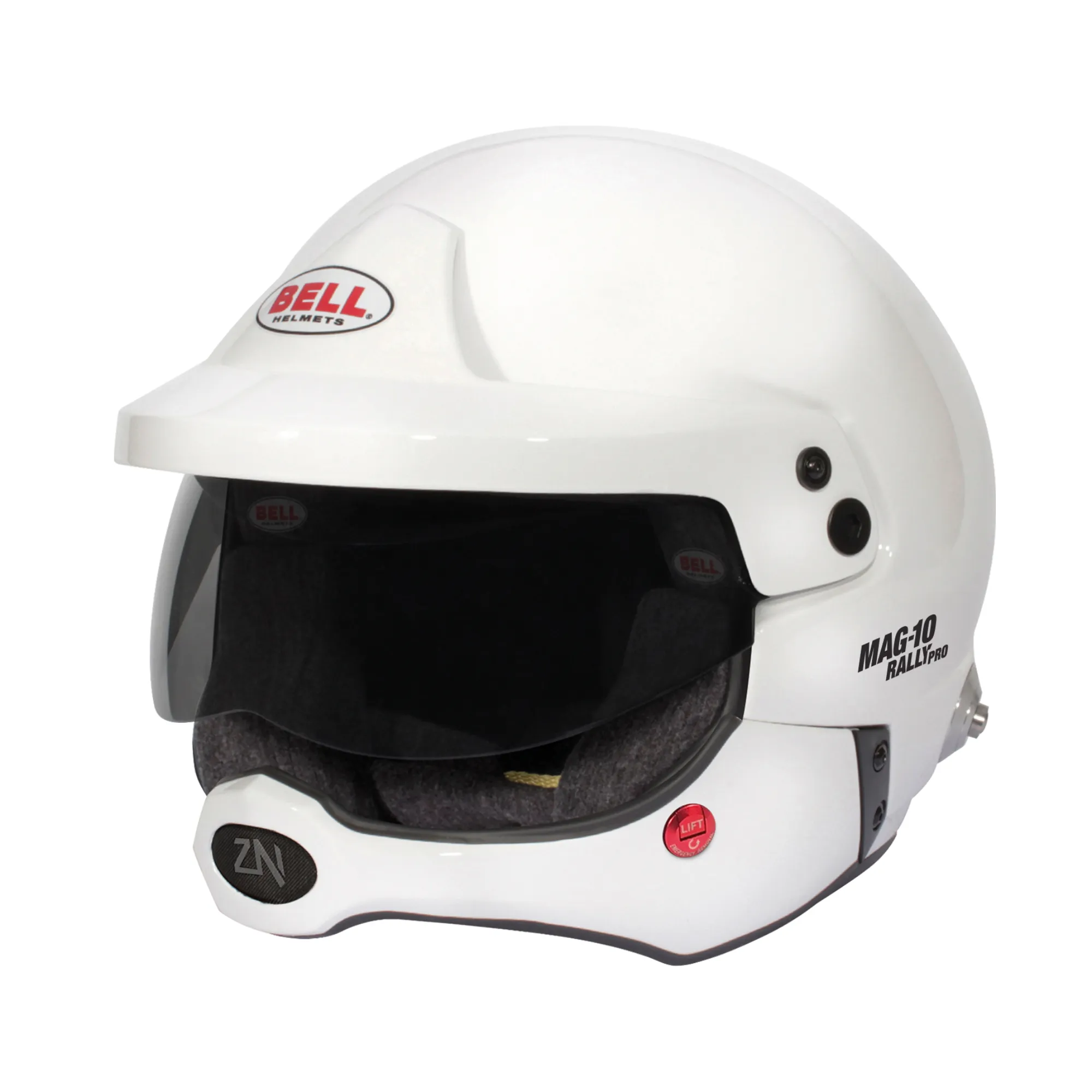 Bell MAG-10 Rally Pro casque rallye 1 Bell MAG-10 Rally Pro rallyhelm met halve kinbeugel