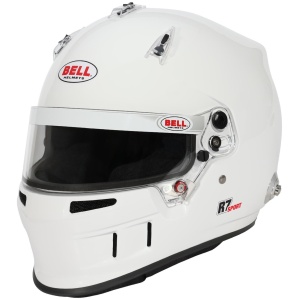 Bell R7 Sport integraalhelm in wit met DSAF vizier