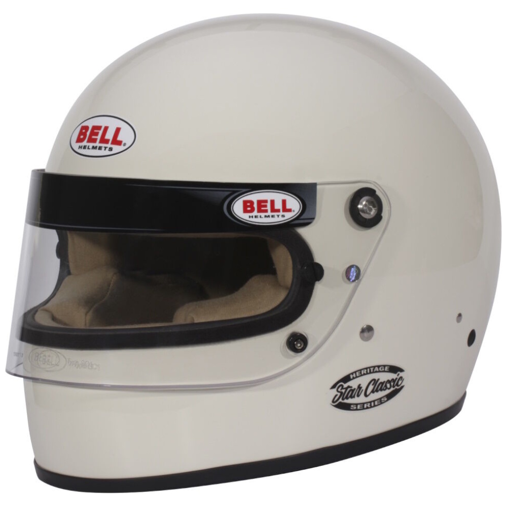 Bell Star Classic integraalhelm in Heritage White