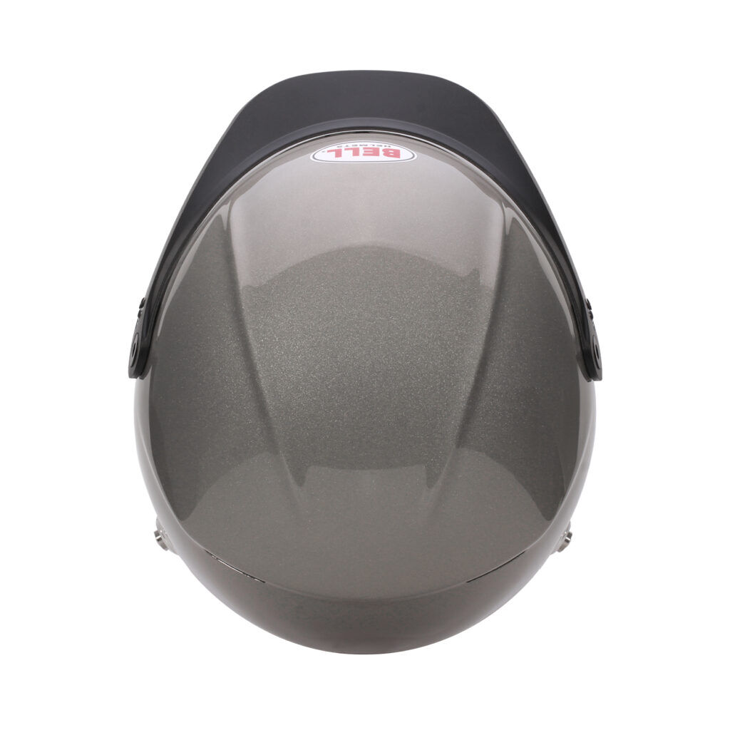 Bell X-1 Rally casque rallye 6 Bovenaanzicht van de composiet schaal met korte zonneklep