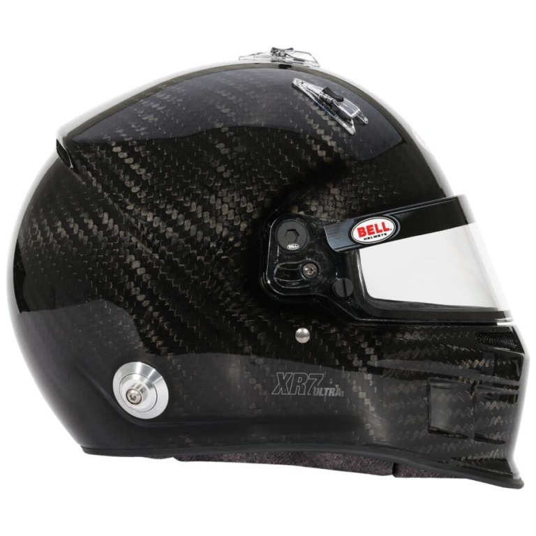 Bell XR7 Ultra Carbon integraalhelm met duckbill voor asfaltraces
