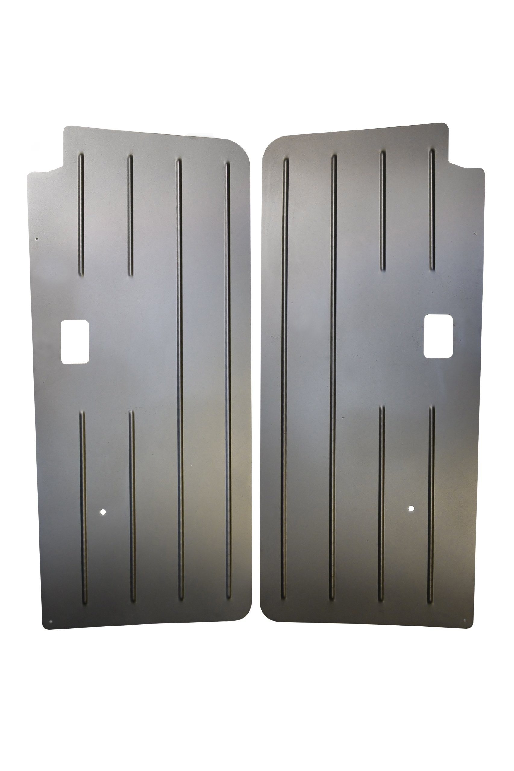 BMW E30 Coupé Door Panels for Race, Rally and Drift 4 Left and right aluminium E30 coupe door panels for the BMW