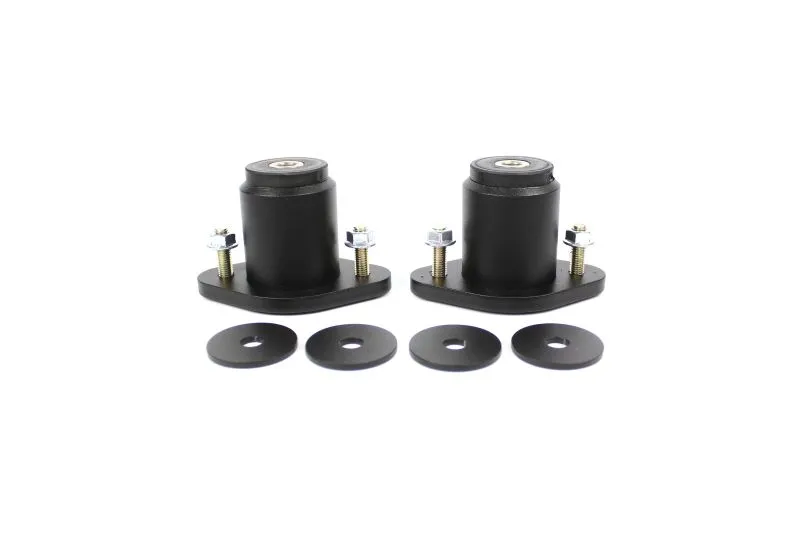 BMW E30 E36 coupelles d'amortisseur rehaussées de 60MM 5 Coupelles rehaussées de 60mm : kit de deux coupelles d'amortisseur rehaussées avec rondelles