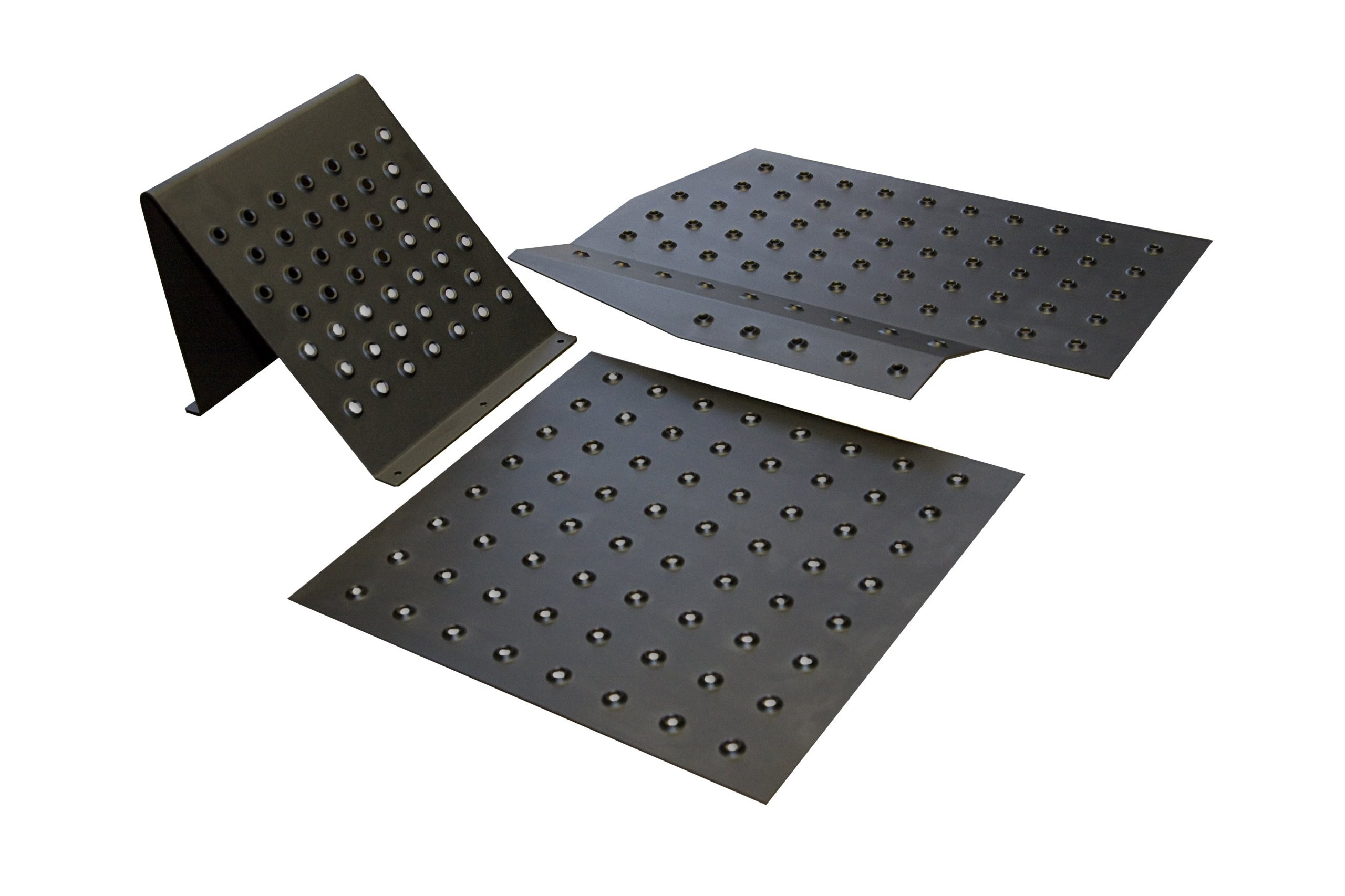 BMW E30 Floor Panels with Footrest for Race, Rally and Drift 3 BMW E30 floor panels and footrest made of 3 mm embossed aluminium