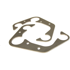 E36 versteviging draagarmbevestiging achter: twee lasergesneden platen van 3 mm S355-staal