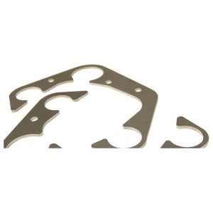 E36 versteviging draagarmbevestiging achter: twee lasergesneden platen van 3 mm S355-staal