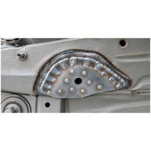 Subframevloer V2 PRO versteviging voor de BMW E36 van lasergesneden S235-staal