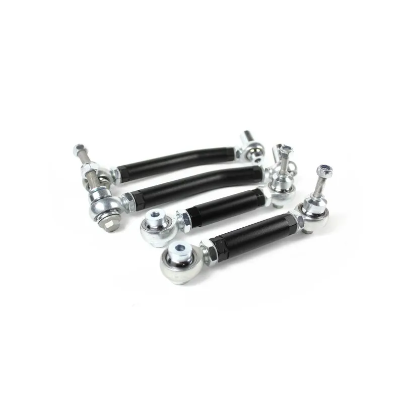 BMW E38 Adjustable Camber Arms 7 Four black adjustable camber arms for the rear suspension of the E38
