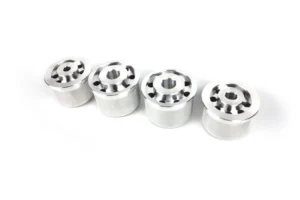Aluminium subframe bussen voor de BMW E46 en Z4 met gekartelde buitenkant