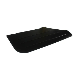 E46 coupe halve deurpanelen van zwart gepoedercoat aluminium, set van twee