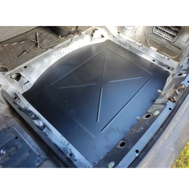 BMW E46 Spare Wheel Well Delete 5 Reservewielbak delete BMW E46, detail