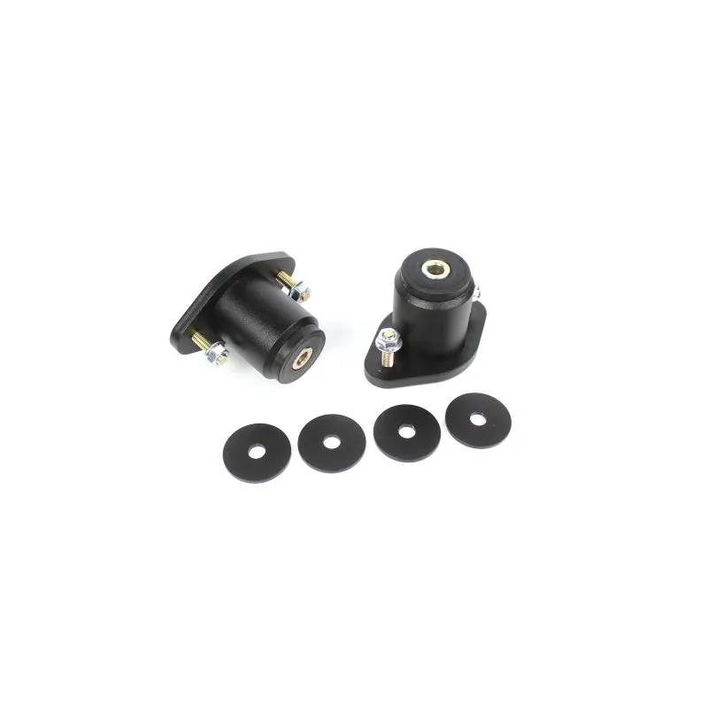 BMW E46 Toplagers 60MM verhoogd 5 Verhoogde toplagers achter voor BMW E46 met rubberen ringen en verzinkte moeren