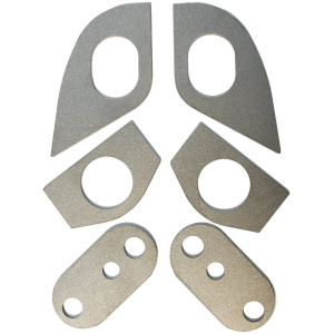 E46 versteviging motorbalk voor, inlasset van 3 mm S355-staal