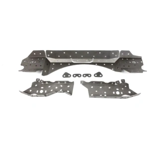 Subframevloer PRO V2 versteviging van 3 mm S355-staal voor de BMW E46 facelift