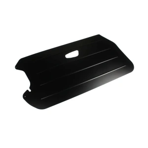 E82 coupe deurpanelen van zwart aluminium, set van twee
