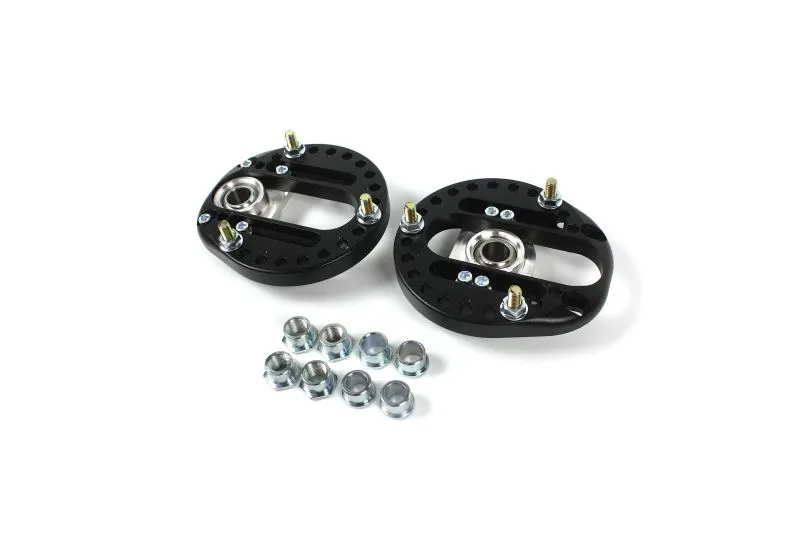 BMW E30 E36 E46 E38 E39 E90 E92 XXL Camberplates met Maximale Verstelling 1 XXL camberplates voor BMW E30, E36 en E46 als set van twee met flensmoeren