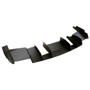 Diffuser BMW E46 van aluminium onder de M-pakket achterbumper