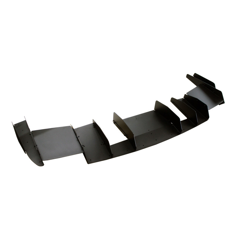 Diffuser BMW E46 saloon coupé touring M Sport package 2 Zwarte aluminium diffuser voor BMW E46 M-pakket, gemonteerd in de eerste variant