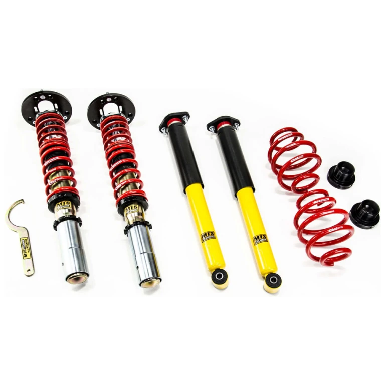 MTS Comfort E30 Gold schroefset BMW met verzinkte dempers en Eibach-veren