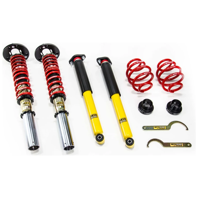 MTS Street E30 Gold schroefset BMW met verzinkte dempers en Eibach-veren