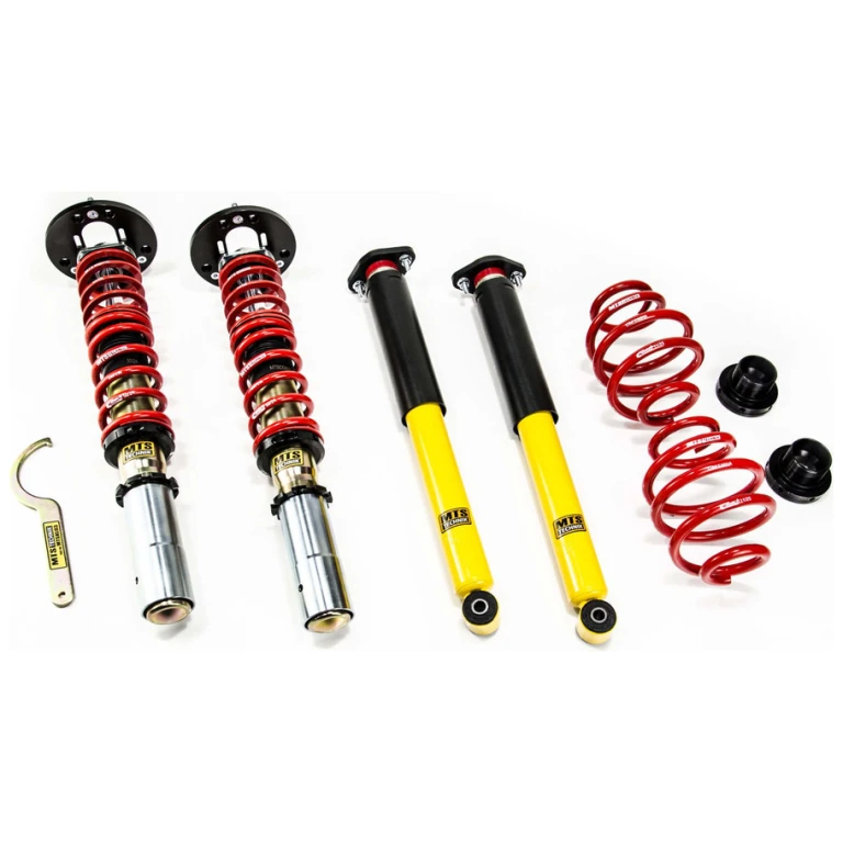 MTS Street E30 Gold schroefset BMW met verzinkte dempers en Eibach-veren