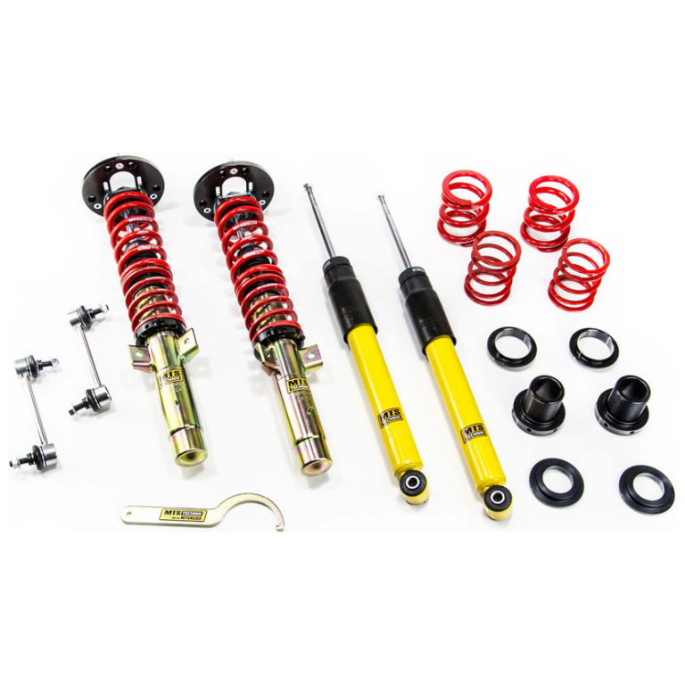 MTS Street E46 Gold schroefset BMW met verzinkte dempers en Eibach-veren