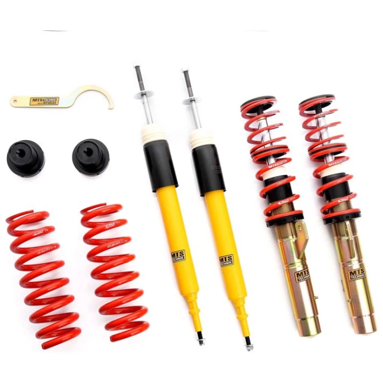 MTS Street E90 Gold schroefset BMW met verzinkte dempers en Eibach-veren