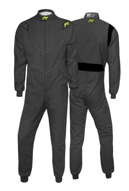 P1 Corsa FIA racing suit 3 Detail van de aramide stof en stretchzones op het P1 Corsa racepak