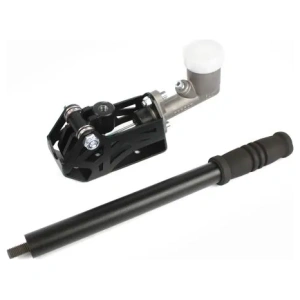 Reversed hydraulische handrem met OBP-cilinder, reservoir en afschroefbare hendel
