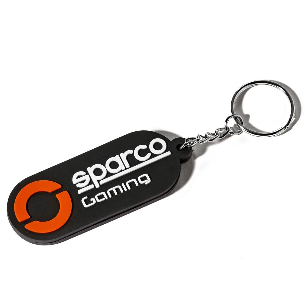 Sparco 3D keyring 2 Rubberen sleutelhanger met Sparco Gaming-logo