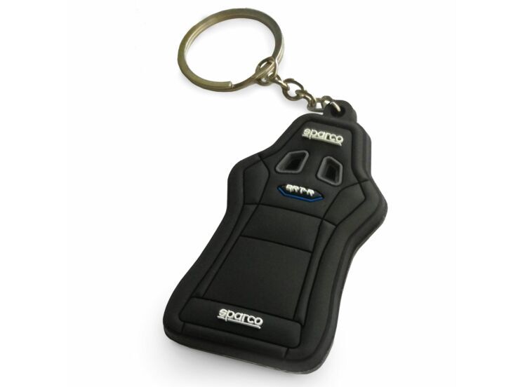 Sparco 3D keyring 7 Miniatuur kuipstoel als sleutelhanger van Sparco